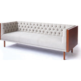 ION Design Beyond Sofa | Light Gray/Walnut P-25812