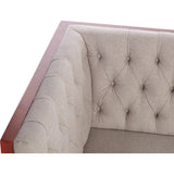 ION Design Beyond Sofa | Light Gray/Walnut P-25812