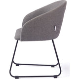 ION Design Oskar Dining Armchair | Gray/Black P-26132