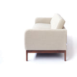 ION Design Petrine Sofa | Gray/Walnut P-26133