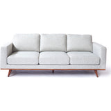 ION Design Magnus Sofa | Gray/Wood P-26182