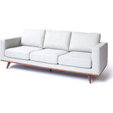 ION Design Magnus Sofa | Gray/Wood P-26182