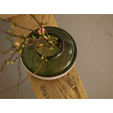 JIA Inc Lantern & Shade Vase + Tea Light Holder | Green