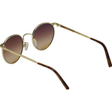 Randolph Engineering P-3 23K Gold Sunglasses | Oasis Metallic Nylon AR Skull 49/23MM P3P1406-NY