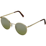 Randolph Engineering P-3 23K Gold Sunglasses | Jade Metallic Nylon AR Skull 49/23MM P3P1410-NY