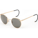 Randolph Engineering P-3 23K Gold Plated Sunglasses | Gray Cable