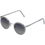 Randolph Engineering Fusion P3 Bright Chrome/Crystal Sunglasses | Gray Gradient Skull P3P3403-I5-Ny