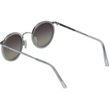 Randolph Engineering Fusion P3 Bright Chrome/Crystal Sunglasses | Gray Gradient Skull P3P3403-I5-Ny