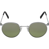 Randolph Engineering P-3 Bright Chrome Sunglasses | Jade Metallic Nylon AR Skull 49/23MM P3P3410-NY