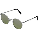 Randolph Engineering P-3 Bright Chrome Sunglasses | Jade Metallic Nylon AR Skull 49/23MM P3P3410-NY