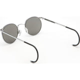 Randolph Engineering P-3 Bright Chrome Sunglasses | Gray Glass Cable 49/23MM P3P3711