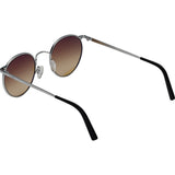 Randolph Engineering P-3 Matte Chrome Sunglasses | Oasis Metallic Nylon AR Skull 49/23MM P3P4406-NY