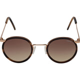 Randolph Engineering Fusion P3 23K Rose Gold/Brown Horn Sunglasses | Tan Gradient Skull P3P5404-I6-Ny