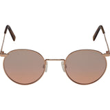 Randolph Engineering P-3 23K Rose Gold Sunglasses | Sahara Metallic Nylon AR Skull 49/23MM P3P5408-NY
