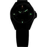 traser H3 Black P59 Essential S Watch | Milanese Pvd Coasted Stainless Steel Strap 108204