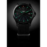 traser H3 Black P67 Officer Pro Gunmetal Watch | Nylon Strap1-107422