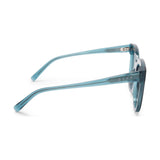 Diff Eyewear Gia Sunglasses | Pure Blue (Solid) + Pure Blue Mirror