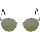 Randolph Engineering P3 Shadow Bright Chrome Sunglasses | Jade Metallic Nylon AR Skull 49/23MM PBP3410-NY