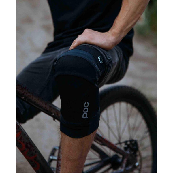 POC Oseus VPD Cycling Knee Pad | Uranium Black