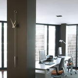 Nomon Punto Y Coma I Wall Clock | Steel/Chromed Brass