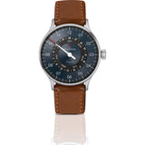 MeisterSinger Pangaea Day Date Watch - Steel/Blue/Black