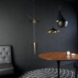 Nomon Pendulo G Wall Clock | Brass/Walnut