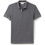 Lacoste Slim Fit Piped Sleeves Men's Polo Shirt | Galaxite Chine PH3187