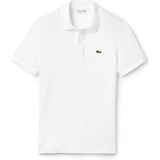 Lacoste Slim Fit Pique Men's Polo Shirt | White