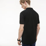 Lacoste Slim Fit Pique Men's Polo Shirt | Black