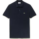 Lacoste Slim Fit Pique Men's Polo Shirt | Navy Blue