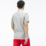 Lacoste Slim Fit Pique Men's Polo Shirt | Silver Chine
