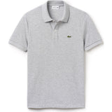 Lacoste Slim Fit Pique Men's Polo Shirt | Silver Chine