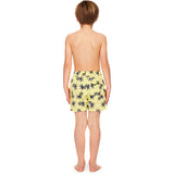 Tom & Teddy Boy's Pineapple Shorts | Yellow & Blue