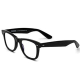 Caddis Porgy Backstage Blue Light Rx Reading Glasses | Gloss Black