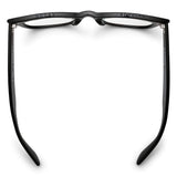 Caddis Porgy Backstage Blue Light Rx Reading Glasses | Gloss Black