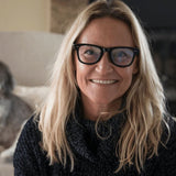 Caddis Porgy Backstage Blue Light Rx Reading Glasses | Gloss Black