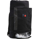 Pinqponq Medium Blok Backpack | Licorice Black PPC-BLM-001-801