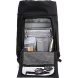 Pinqponq Medium Blok Backpack | Licorice Black PPC-BLM-001-801