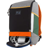 Pinqponq Large Cubik Backpack | Vivid Paranoia PPC-BPL-002-822A