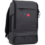 Pinqponq Medium Cubik Backpack | Anthracite Melange PPC-BPM-001-838A
