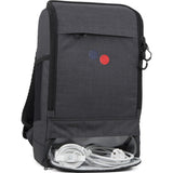 Pinqponq Medium Cubik Backpack | Anthracite Melange PPC-BPM-001-838A