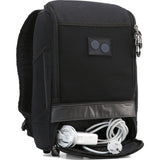 Pinqponq Small Cubik Backpack | Acid Black PPC-BPS-002-801A