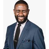 Hook & Albert Bouquet Pocket Square | Pink PSGDN17F-PNK-SLK