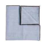 Hook & Albert Kimye Pocket Square | Gray PSSBC16S-GRY-OS