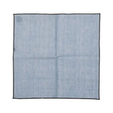 Hook & Albert Kimye Pocket Square | Gray PSSBC16S-GRY-OS