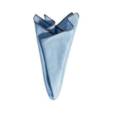 Hook & Albert Kimye Pocket Square | Gray PSSBC16S-GRY-OS