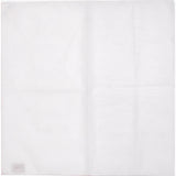 Hook & Albert Teague Pocket Square | White PSSDC15F-WHT-OS
