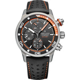 Maurice Lacroix Pontos S Extreme Diver Chronograph 43mm Watch | Orange/Black PT6028-ALB31-331-1