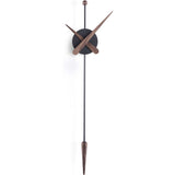 Nomon Punta Wall Clock | Oak finish/Glassfibre/Polystyrene