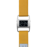 VOID PXR-5 Brushed Silver Watch | Mustard Nylon PXR5-BR/MU